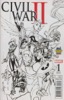 [title] - Civil War II #1 (J. Scott Campbell B&W variant)