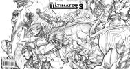 [title] - Ultimates 3 #1 (Villains B&W Variant)