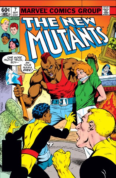 New Mutants (1983) #2, Comic Issues